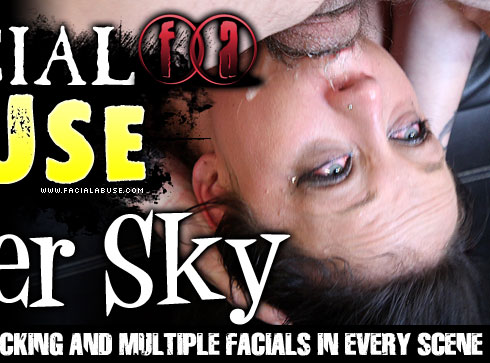 Amber Sky Degraded on Facial Abuse